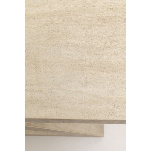 stolik boczny Travertino, stolik Kare, stolik w kształcie litery Z, stolik pomocniczy, stolik do salonu, stolik do przedpokoju