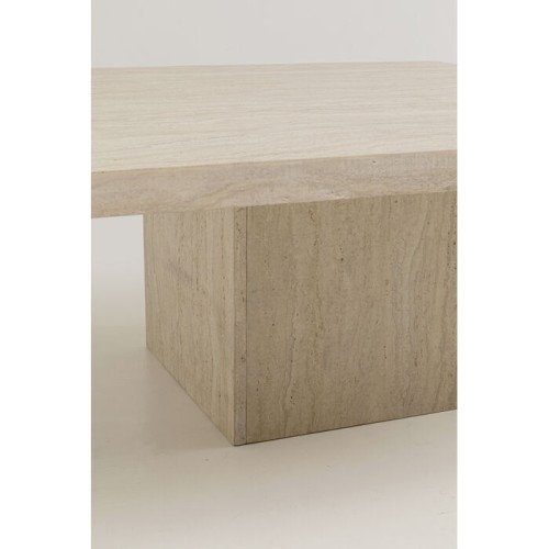 stolik kawowy Travertino, stolik kawowy Kare, stolik kawowy do salonu, stolik imitacja kamienia, nowoczesny stolik, nowoczesny design