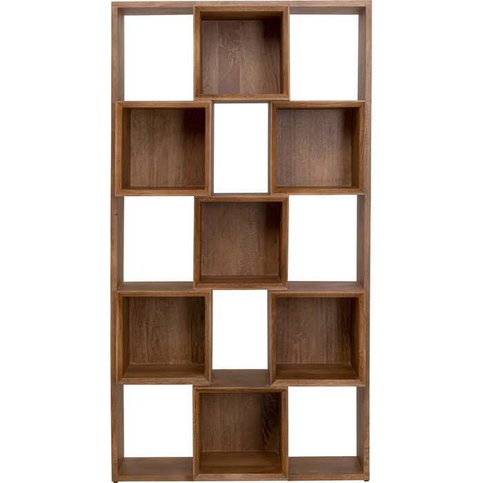 regał Cubes Balance, regał Kare, regał drewniany, regał na książki, regał do salonu, regał do gabinetu, nowoczesny regał, regał w stylu boho