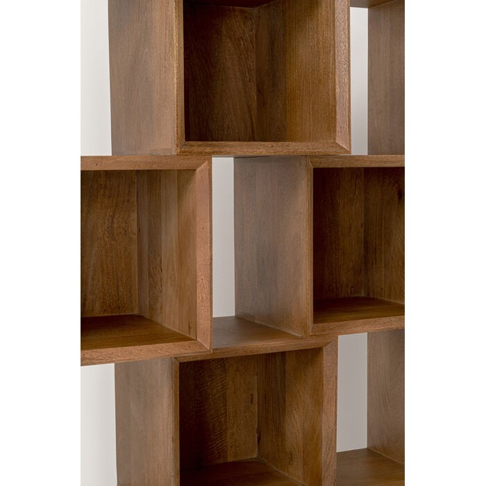 regał Cubes Balance, regał Kare, regał drewniany, regał na książki, regał do salonu, regał do gabinetu, nowoczesny regał, regał w stylu boho
