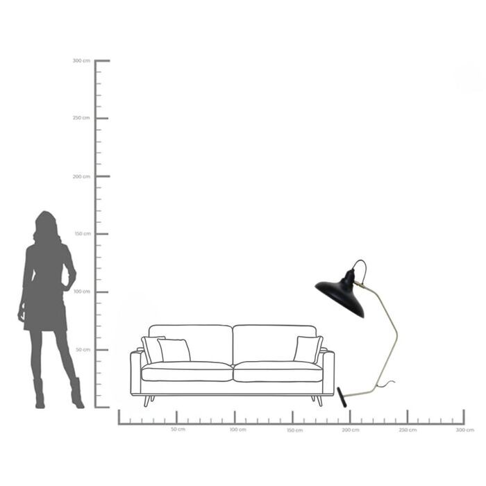 lampa Doro Black, lampa Kare, lampa podłogowa, lampa do salonu, lampa do sypialni, lampa do czytelni, industrialna lampa, nowoczesna lampa