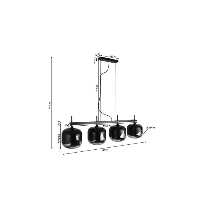 lampa wisząca Goblet, lampa Kare, lampa sufitowa, lampa wisząca, lampa do salonu, lampa do jadalni, nowoczesna lampa