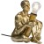 lampa Nude Man, lampa Kare, lampa stołowa, lampa biurkowa, lampa człowiek, złota lampa, rzeźbiarska lampa, nowoczesna lampa