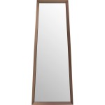 Lustro ścienne Arezzo Coffee Trapez 65(45)x160cm - Kare