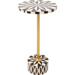 Stolik boczny Domero Cirque Star Brown Ø25cm - Kare