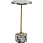 Stolik boczny Domero Swirl Gold Ø25cm - Kare