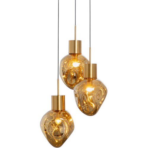 lampa Supernova, lampa Kare, lampa z trzema kloszami, lampa wisząca, nowoczesna lampa, wyjątkowy design, nowoczesny design