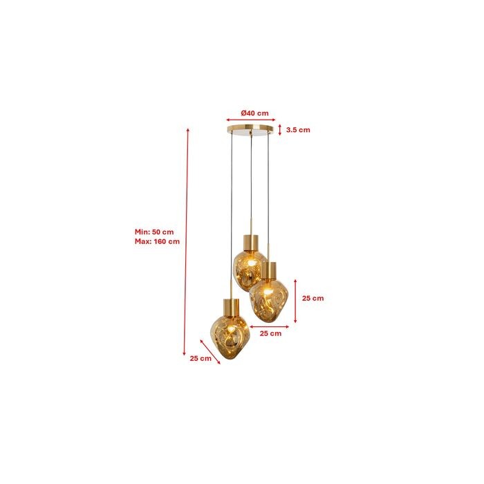 lampa Supernova, lampa Kare, lampa z trzema kloszami, lampa wisząca, nowoczesna lampa, wyjątkowy design, nowoczesny design