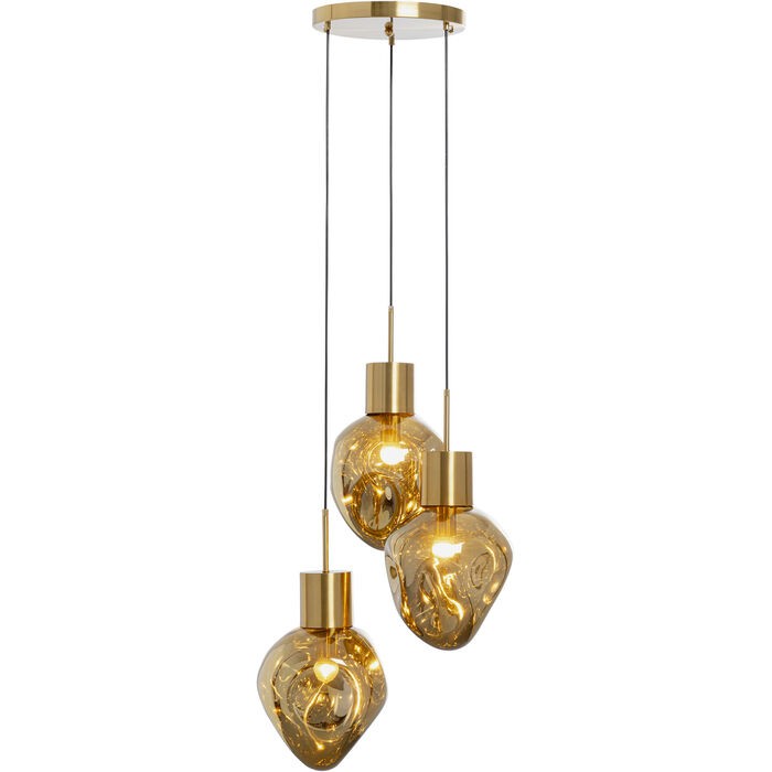 lampa Supernova, lampa Kare, lampa z trzema kloszami, lampa wisząca, nowoczesna lampa, wyjątkowy design, nowoczesny design