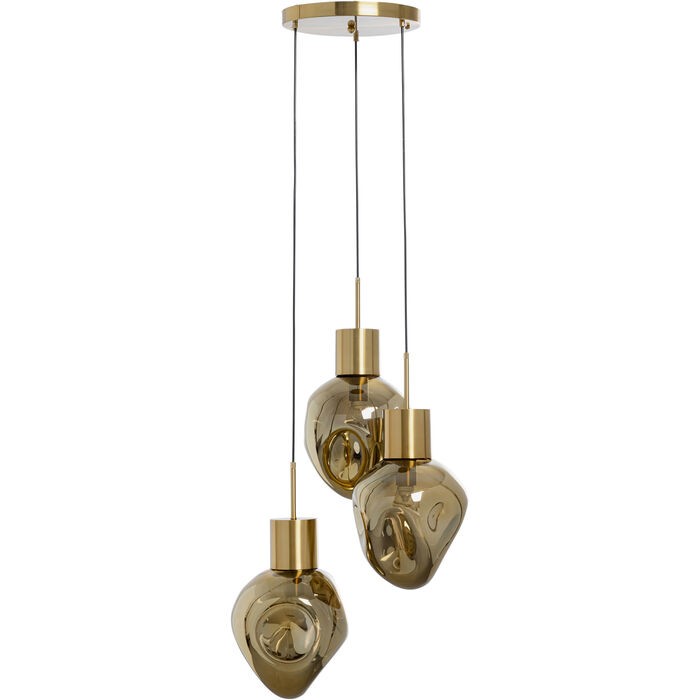 lampa Supernova, lampa Kare, lampa z trzema kloszami, lampa wisząca, nowoczesna lampa, wyjątkowy design, nowoczesny design