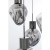 lampa Supernova, lampa Kare, lampa z pięcioma kloszami, lampa wisząca, nowoczesna lampa, wyjątkowy design, nowoczesny design
