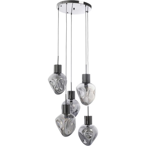 lampa Supernova, lampa Kare, lampa z pięcioma kloszami, lampa wisząca, nowoczesna lampa, wyjątkowy design, nowoczesny design