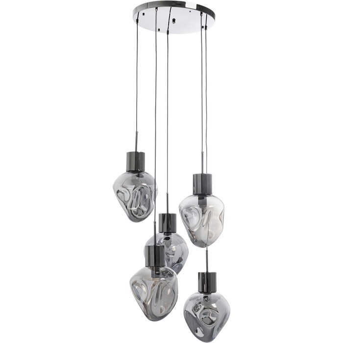 lampa Supernova, lampa Kare, lampa z pięcioma kloszami, lampa wisząca, nowoczesna lampa, wyjątkowy design, nowoczesny design
