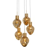 Lampa wisząca Supernova Amber Cinque Ø50cm - Kare