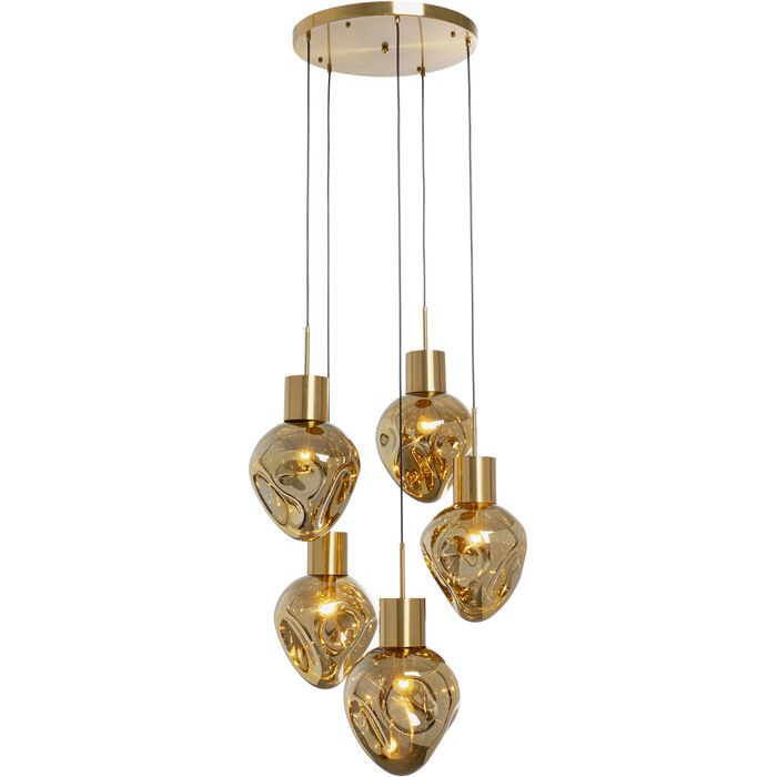 lampa Supernova, lampa Kare, lampa z pięcioma kloszami, lampa wisząca, nowoczesna lampa, wyjątkowy design, nowoczesny design