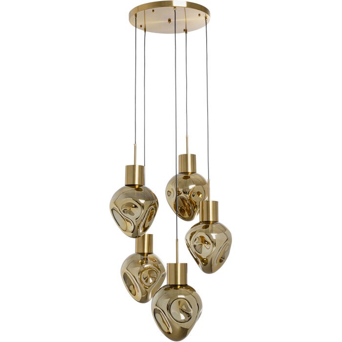 lampa Supernova, lampa Kare, lampa z pięcioma kloszami, lampa wisząca, nowoczesna lampa, wyjątkowy design, nowoczesny design