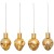 lampa Supernova, lampa Kare, lampa z czterema kloszami, lampa wisząca, nowoczesna lampa, wyjątkowy design, nowoczesny design