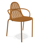 Krzesło Malvasia Arm ZE Terracota - Scab Design         