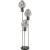 lampa Supernova, lampa Kare, lampa z trzema kloszami, lampa podłogowa, nowoczesna lampa, wyjątkowy design, nowoczesny design