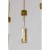 lampa Candy Bar Gold, lampa wisząca, lampa LED, złota lampa, lampa do jadalni, lampa z regulowaną wysokością, Kare Design