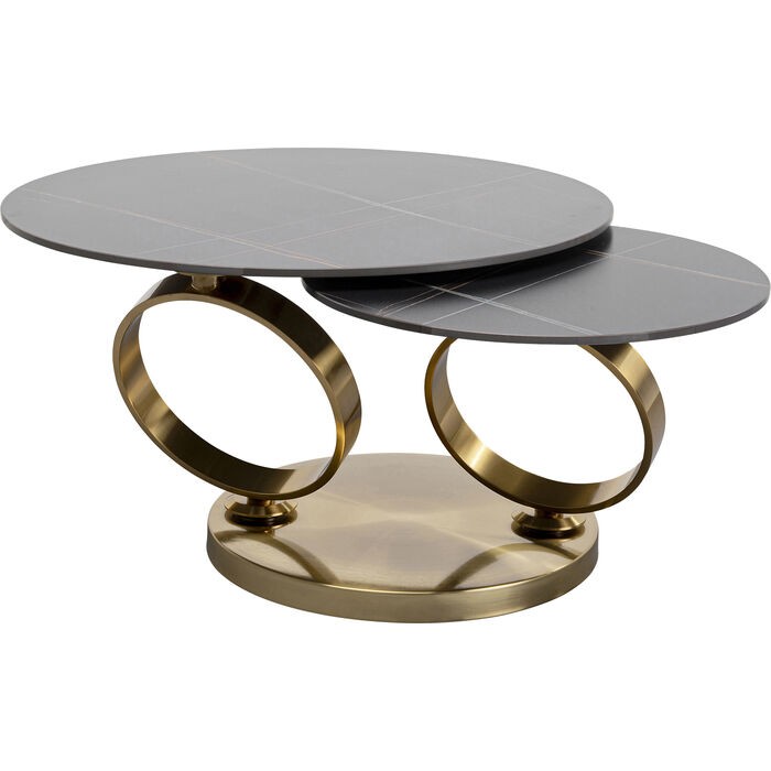 stolik kawowy, stolik obrotowy, stolik nowoczesny, stolik z ceramicznym blatem, stolik designerski, stolik kawowy Beverly Gold