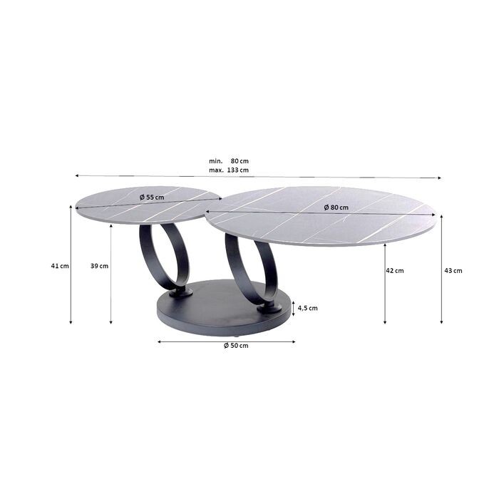 stolik kawowy, stolik obrotowy, stolik nowoczesny, stolik z ceramicznym blatem, stolik designerski, stolik kawowy Beverly Gold