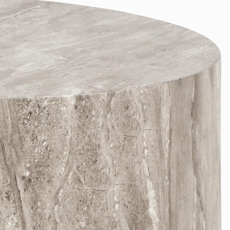 stolik kawowy Dice, okrągłe stoliki kawowe, stoliki imitacja kamienia, nowoczesne stoliki, minimalistyczny stolik, stoliki do salonu, designerski zestaw stolików