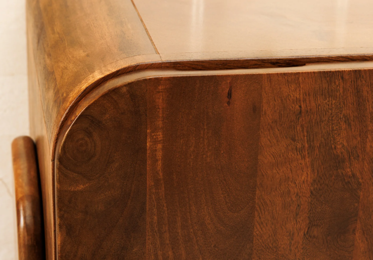 kredens Brasil, kredens z drewna mango, kredens drewniany, kredens do salonu, kredens nowoczesny, kredens boho, kredens rustykalny, kredens naturalne drewno, kredens z półkami, elegancki kredens