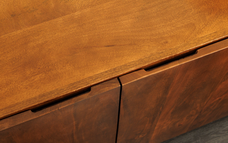 kredens Brasil, kredens z drewna mango, kredens drewniany, kredens do salonu, kredens nowoczesny, kredens boho, kredens rustykalny, kredens naturalne drewno, kredens z półkami, elegancki kredens