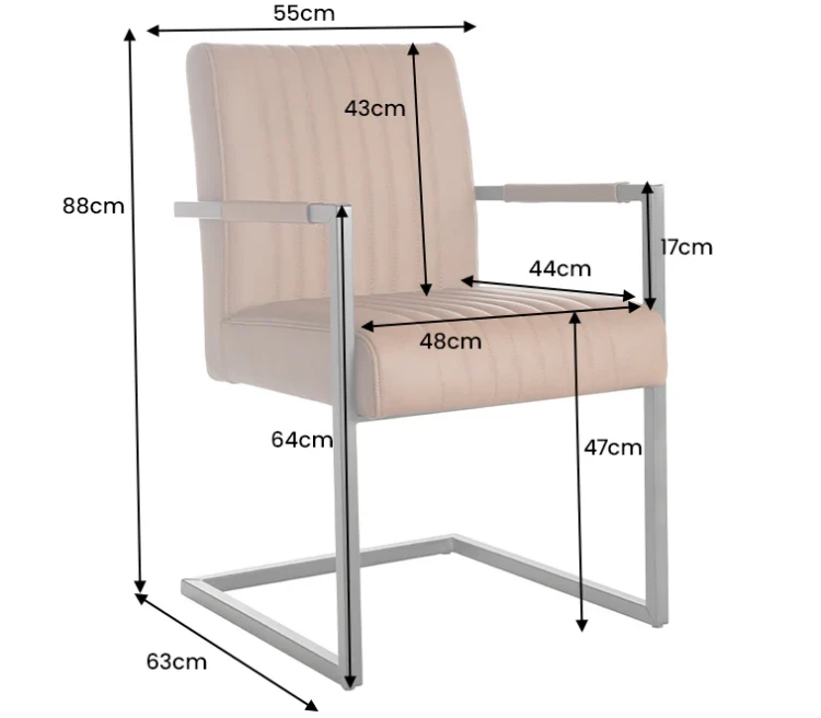 krzesło Big Aston, krzesło Invicta, tapicerowane krzesło, krzesło z podłokietnikami, eleganckie krzesło, klasyczne krzesło, nowoczesne krzesło, metalowa rama, krzesło do jadalni, krzesło do gabinetu