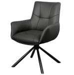 Krzesło obrotowe Signature Black - Invicta