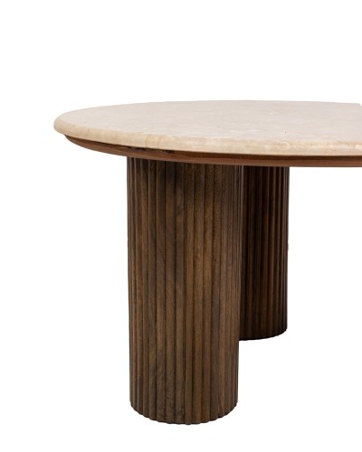 stolik kawowy Ragno, stolik marmurowy Ragno, stolik kawowy marmur Boto Chino, stolik z drewna mango, stolik okrągły marmurowy, stolik kawowy nowoczesny, stolik designerski do salonu, stolik elegancki, stolik klasyczny i nowoczesny
