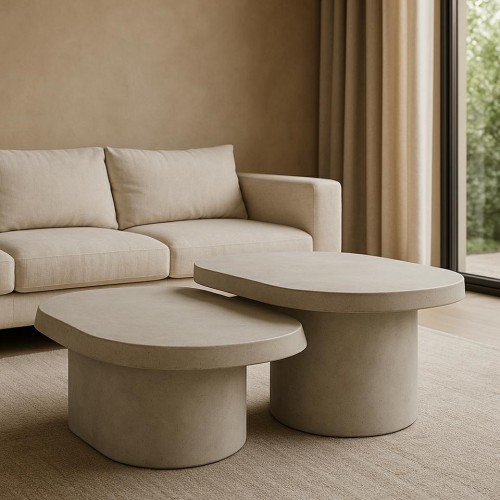 stolik kawowy OTTO, zestaw stolików kawowych, stolik beżowy MDF, stolik nowoczesny, stolik designerski, stolik funkcjonalny, stolik kompaktowy, stolik do salonu, stolik do biura, stolik elegancki