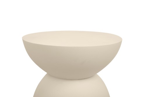 stolik kawowy Arene, stolik beżowy MDF, stolik nowoczesny, stolik designerski, stolik minimalistyczny, stolik dekoracyjny do salonu, stolik pomocniczy, stolik artystyczny, stolik harmonijny, stolik rzeźbiarski