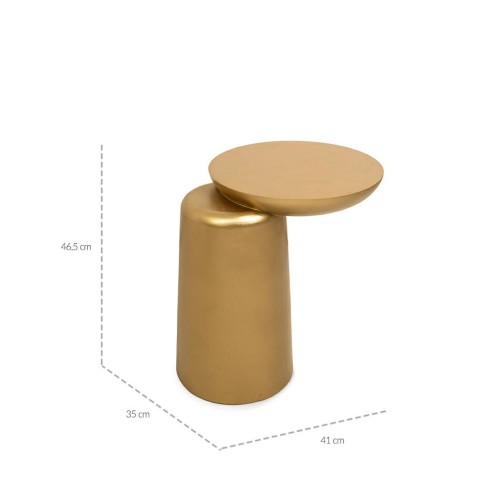 stolik boczny Elias, stolik złoty drewno mango, stolik nowoczesny, stolik designerski, stolik asymetryczny, stolik rzeźbiarski, stolik pomocniczy, stolik do salonu, stolik przy sofie, stolik przy fotelu