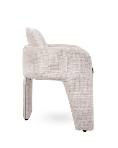 krzesło Lauren, krzesło beżowe, krzesło tapicerowane, krzesło nowoczesne, krzesło designerskie, krzesło do jadalni, krzesło do salonu, krzesło eleganckie, krzesło komfortowe