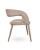 krzesło Iris, krzesło beżowe, krzesło tapicerowane, krzesło nowoczesne, krzesło designerskie, krzesło do jadalni, krzesło eleganckie, krzesło komfortowe, krzesło z podłokietnikami, krzesło do salonu