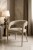 krzesło Iris, krzesło beżowe, krzesło tapicerowane, krzesło nowoczesne, krzesło designerskie, krzesło do jadalni, krzesło eleganckie, krzesło komfortowe, krzesło z podłokietnikami, krzesło do salonu