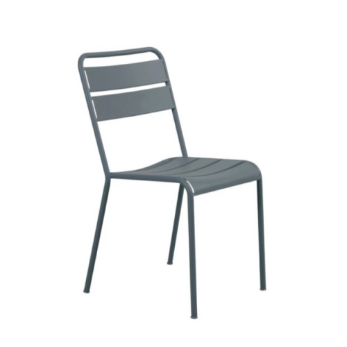 krzesło Twist, Vermobil Twist, krzesło stalowe, krzesło ogrodowe stalowe, krzesło retro, krzesło w stylu retro, krzesło z podłokietnikami, krzesło bez podłokietników, krzesło sztaplowane, designerskie krzesło ogrodowe, włoskie meble ogrodowe