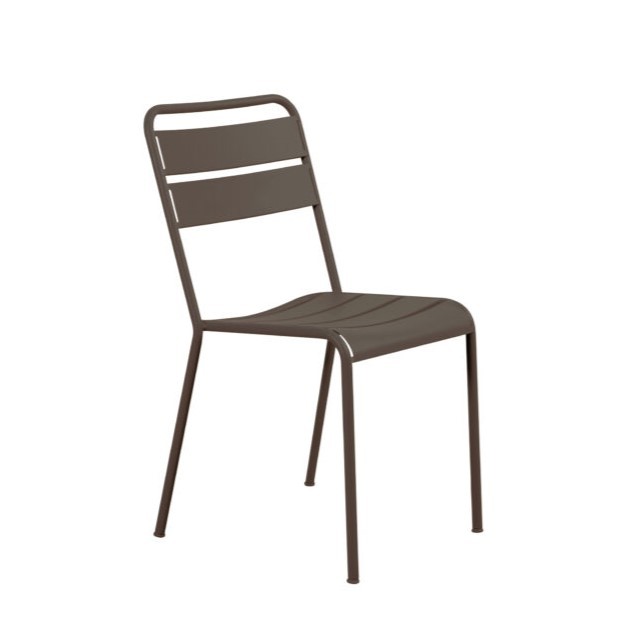 krzesło Twist, Vermobil Twist, krzesło stalowe, krzesło ogrodowe stalowe, krzesło retro, krzesło w stylu retro, krzesło z podłokietnikami, krzesło bez podłokietników, krzesło sztaplowane, designerskie krzesło ogrodowe, włoskie meble ogrodowe