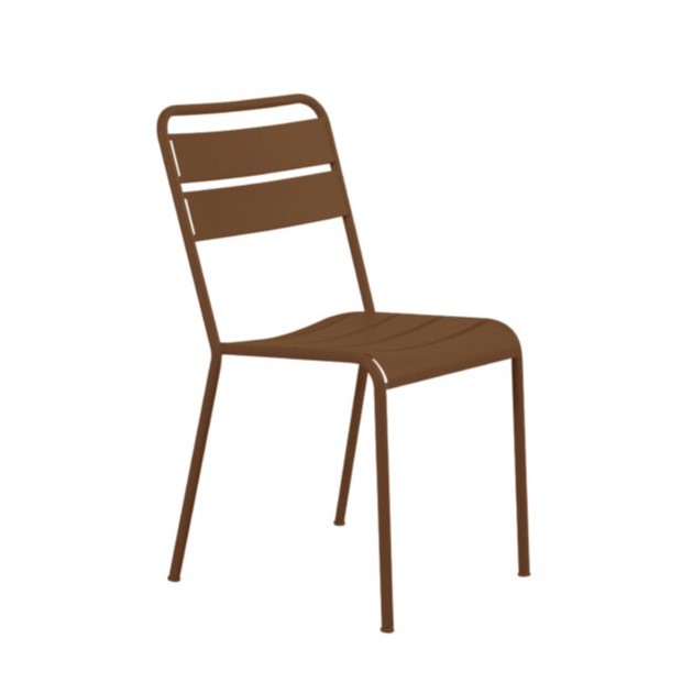 krzesło Twist, Vermobil Twist, krzesło stalowe, krzesło ogrodowe stalowe, krzesło retro, krzesło w stylu retro, krzesło z podłokietnikami, krzesło bez podłokietników, krzesło sztaplowane, designerskie krzesło ogrodowe, włoskie meble ogrodowe