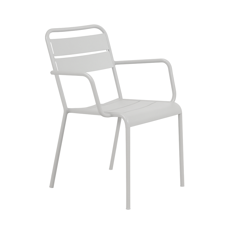 krzesło Twist, Vermobil Twist, krzesło stalowe, krzesło ogrodowe stalowe, krzesło retro, krzesło w stylu retro, krzesło z podłokietnikami, krzesło bez podłokietników, krzesło sztaplowane, designerskie krzesło ogrodowe, włoskie meble ogrodowe