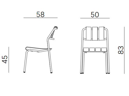 krzesło Verdea, krzesło Vermobil, krzesło aluminiowe, krzesło sztaplowane, krześło outdoorowe, krzesło odporne na warunki atmosferyczne, krzesło tarasowe