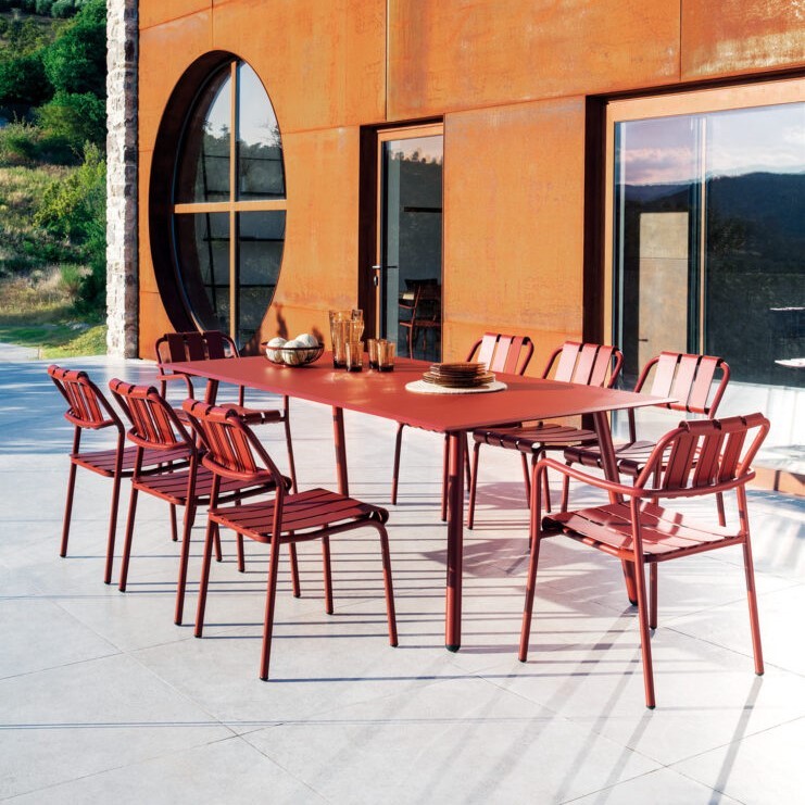 krzesło Verdea, krzesło Vermobil, krzesło aluminiowe, krzesło sztaplowane, krześło outdoorowe, krzesło odporne na warunki atmosferyczne, krzesło tarasowe