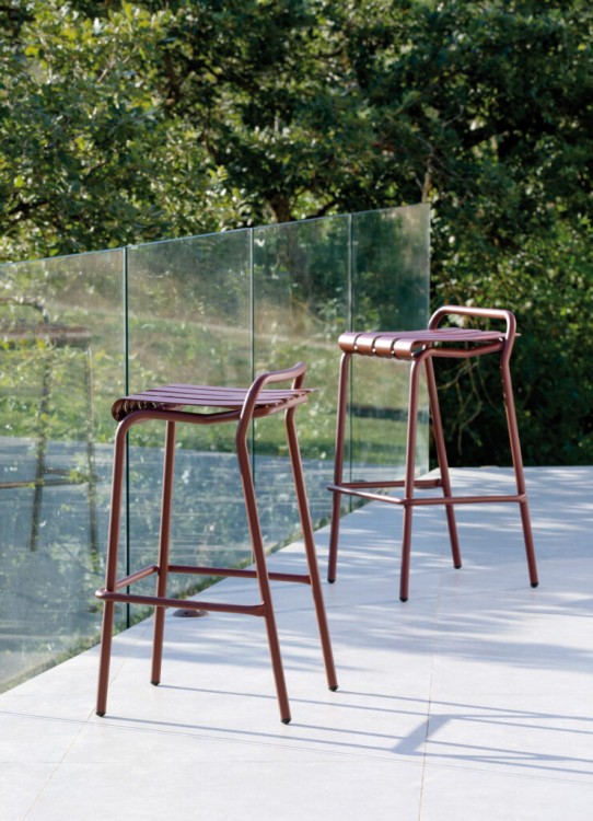 hoker Verdea, hoker Vermobil, hoker aluminiowy, hoker sztaplowany, hoker outdoorowy, hoker odporny na warunki atmosferyczne, hoker tarasowy