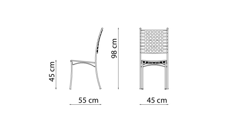 krzesło Tosca, krzesło metalowe, krzesło Vermobil, krzesło ażurowe, krzesło outdoorowe, krzesło na taras, krzesło krzesło sztaplowane, krzesło do ogródka restauracyjnego