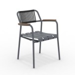 Krzesło Verdea Rope VD30X szary - Vermobil