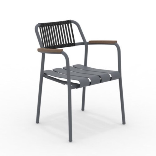 krzesło Verdea, krzesło Vermobil, krzesło aluminiowe, krzesło sztaplowane, krześło outdoorowe, krzesło odporne na warunki atmosferyczne, krzesło tarasowe