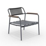 Krzesło Verdea Rope VD60X szary - Vermobil