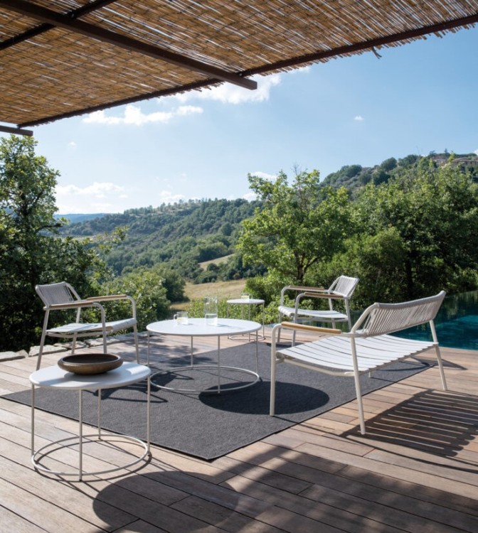 sofa Verdea, sofa Vermobil, sofa aluminiowa, sofa sztaplowana, sofa outdoorowa, sofa odporna na warunki atmosferyczne, sofa tarasowa